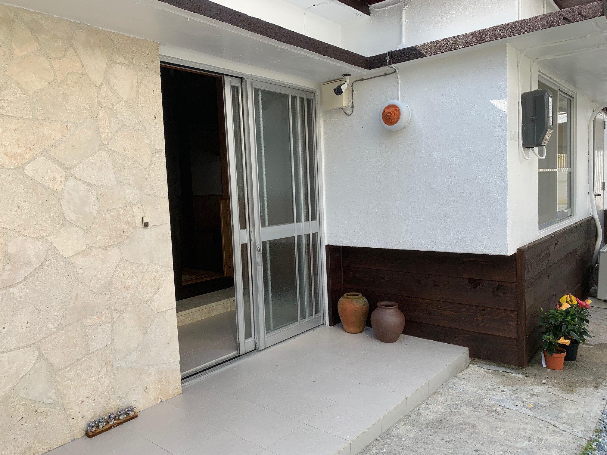 entrance