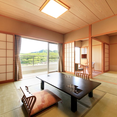 [Non-smoking] Japanese-style room 12 tatami mats + 4.5 tatami mats (example)