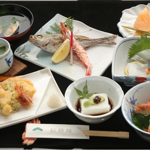 Kappou Kaiseki cuisine (example)