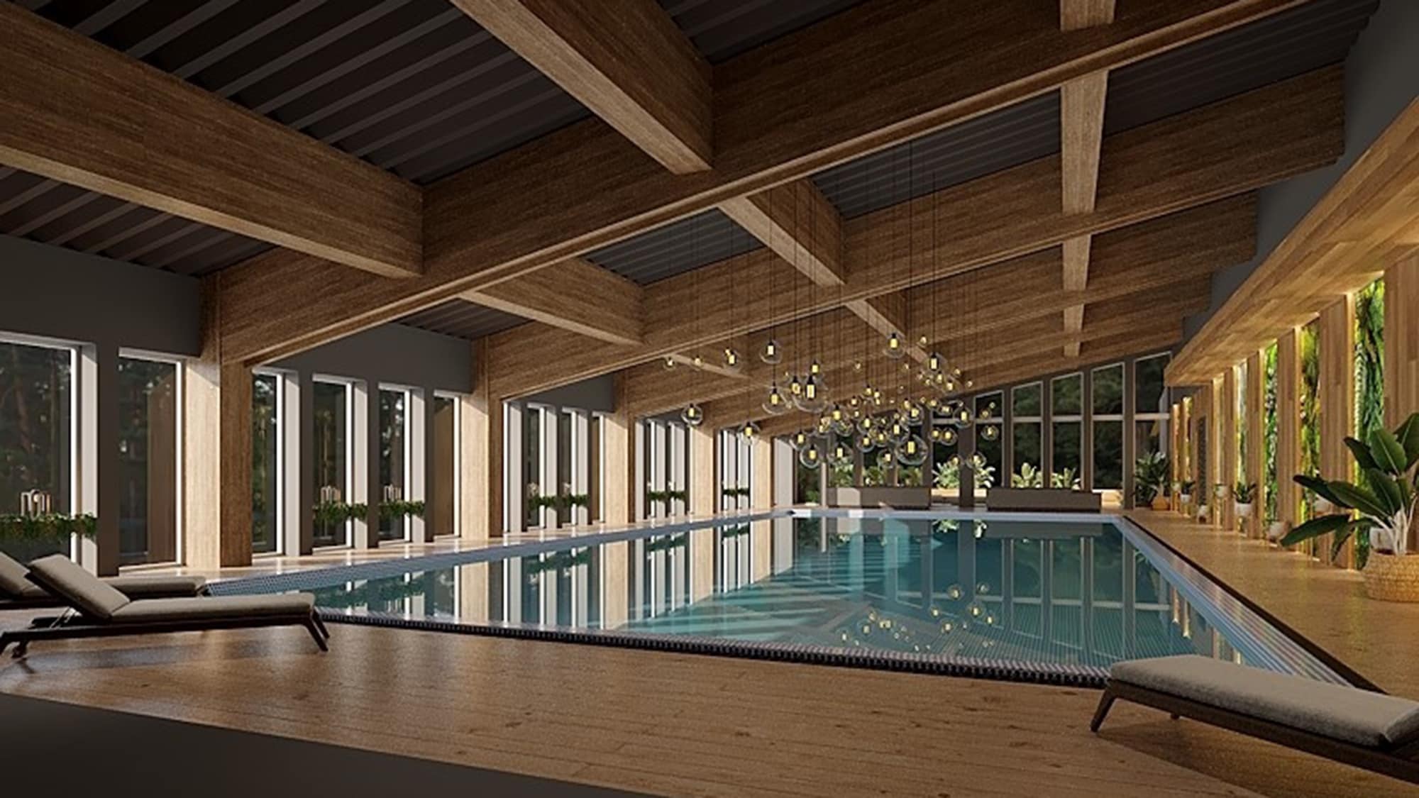 [SPA area - Ruriyu -] [Heated pool] Enjoy a luxurious resort atmosphere with a chic setting (from April 24th)