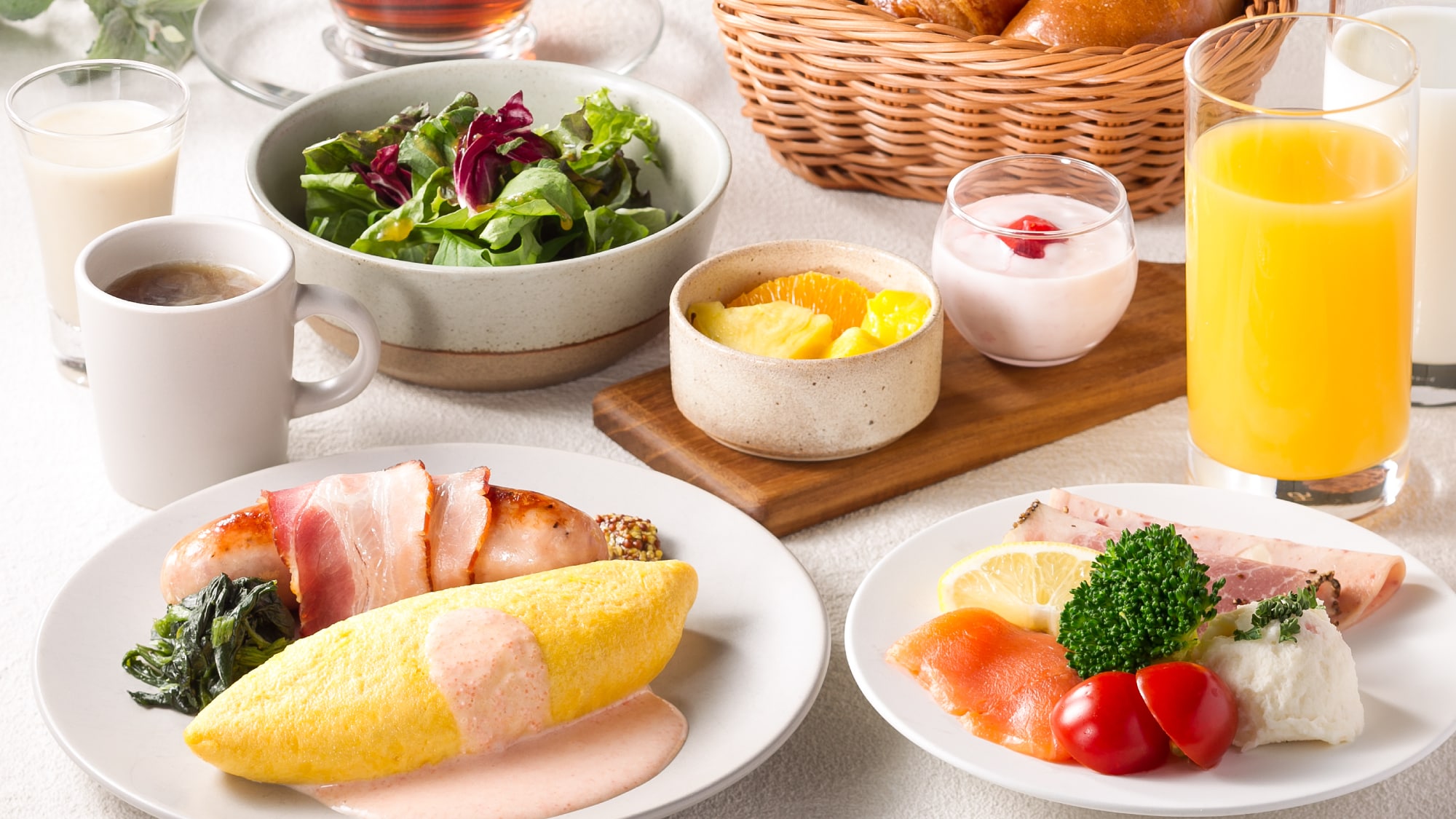 Breakfast image (American breakfast)