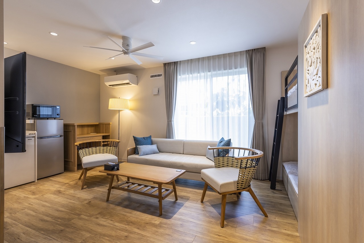 2 designer lofts + sofa bed (34 sqm) up to 5 people