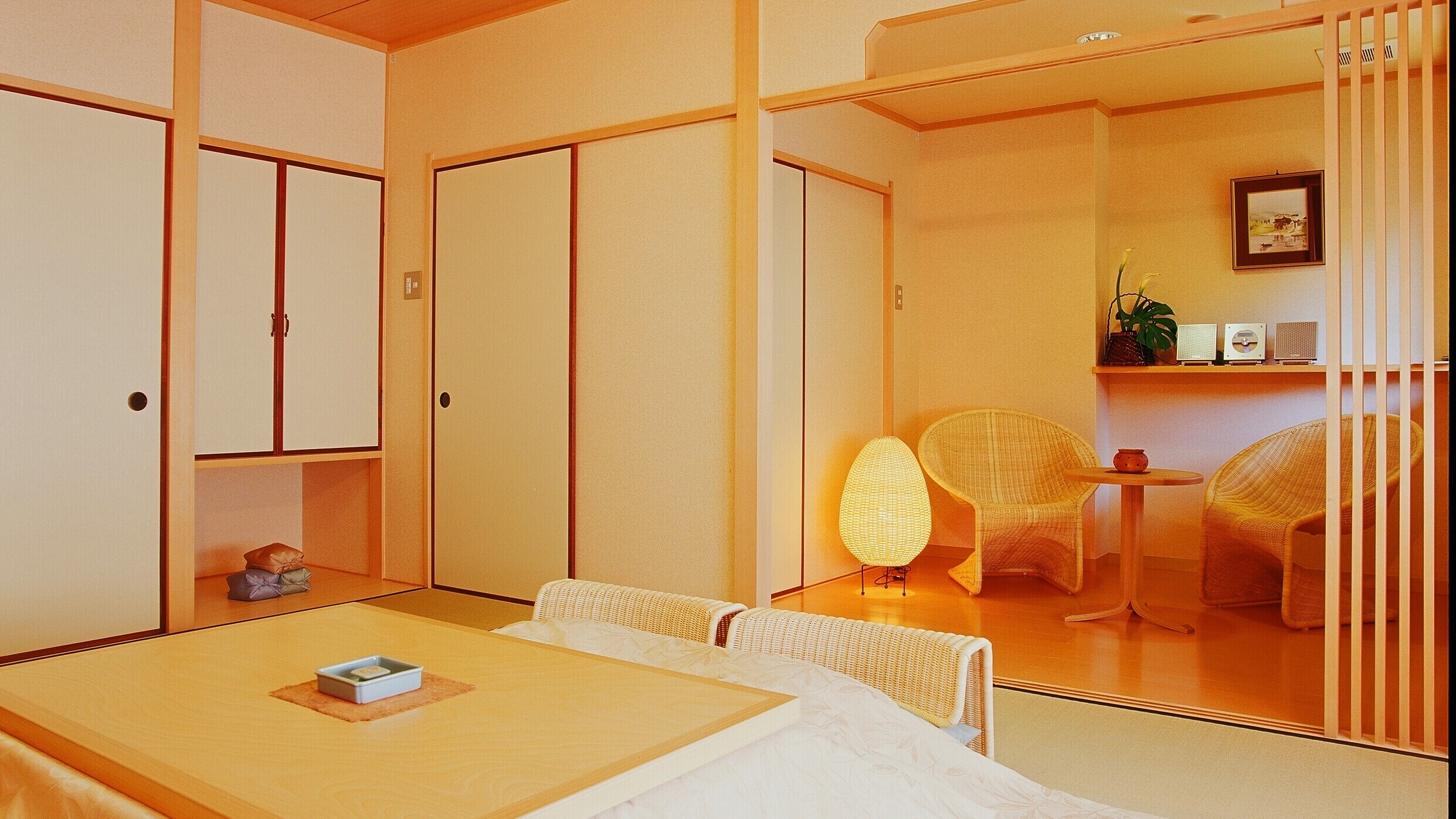 "Special room Kaniebitai" It is also possible to use it as a connecting room with the Western room (twin) next door.