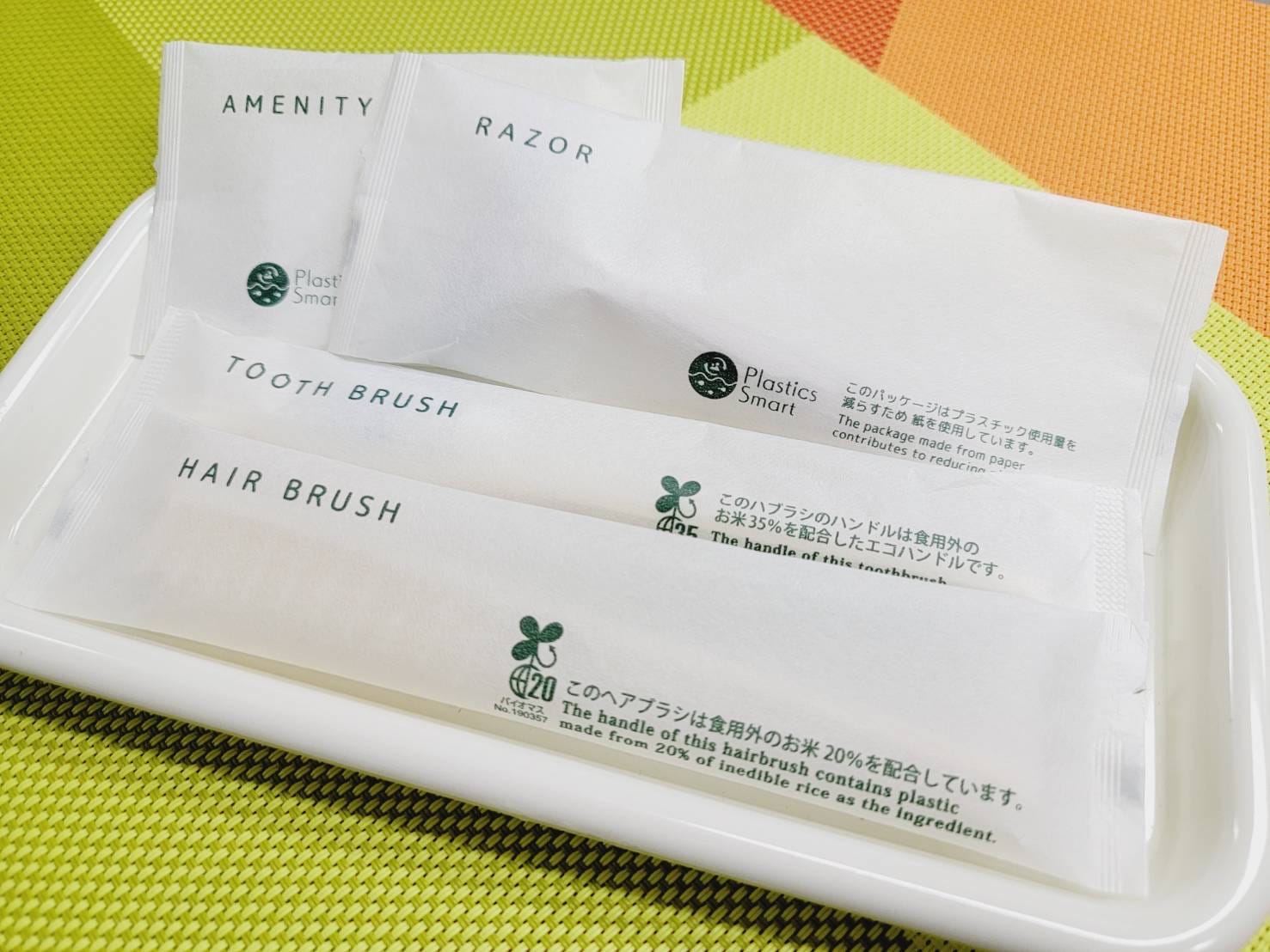 [Biomass Amenities] Efforts to reduce plastic