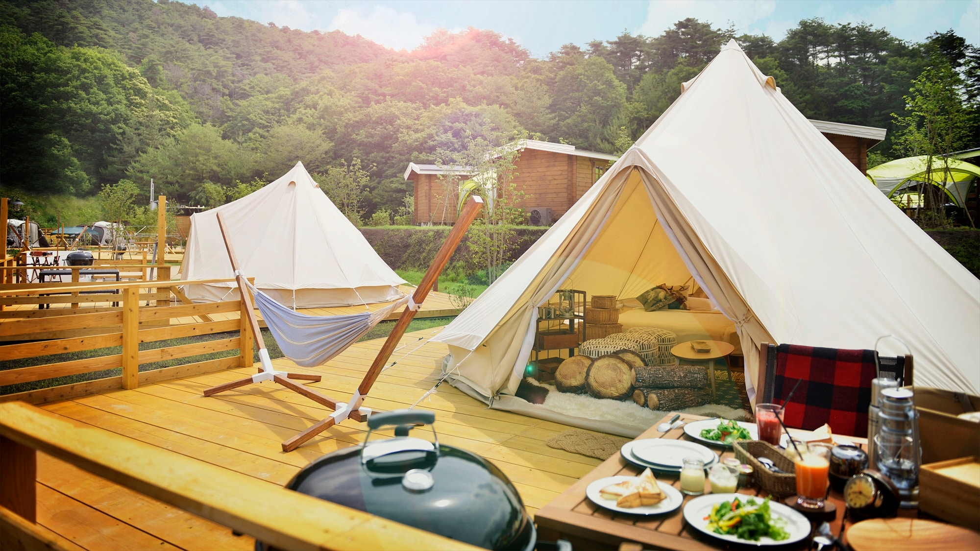 [LỀU sang trọng] Võng, hố lửa và không gian nướng BBQ rộng rãi! Tận hưởng các hoạt động ngoài trời dễ dàng và thoải mái trên cao nguyên.