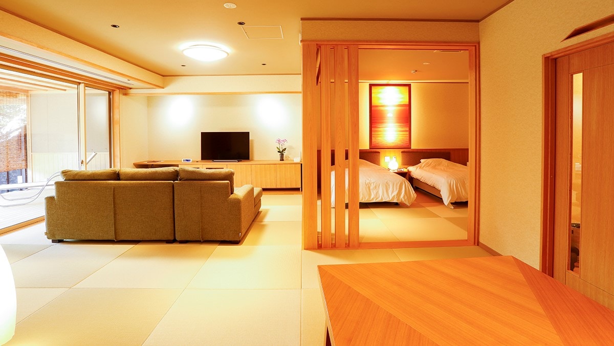[Hanare Special Room] Relax in the newly opened special room with an open-air bath in July 2020.
