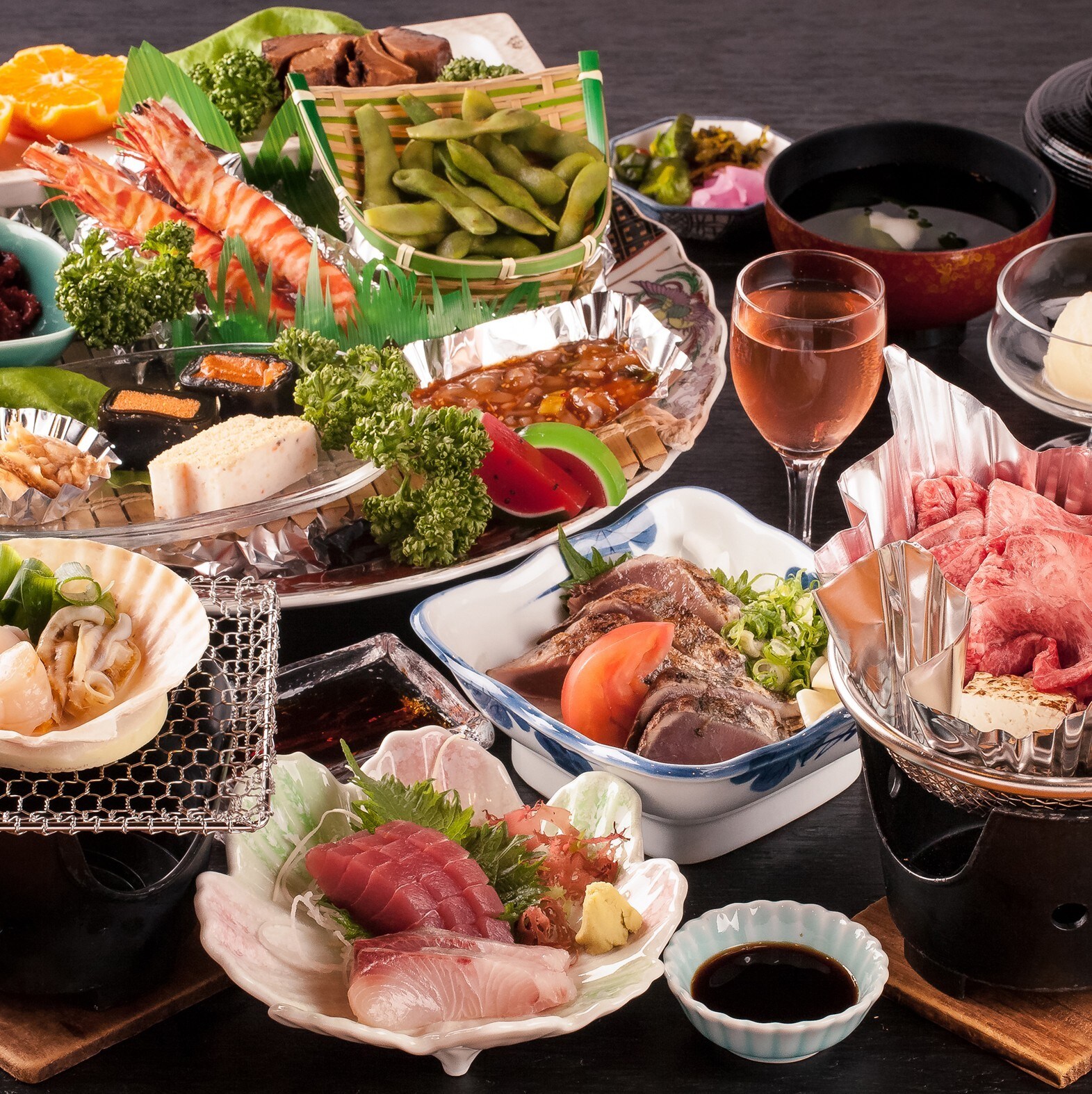 Rakuten Tosa Wagyu beef hotpot