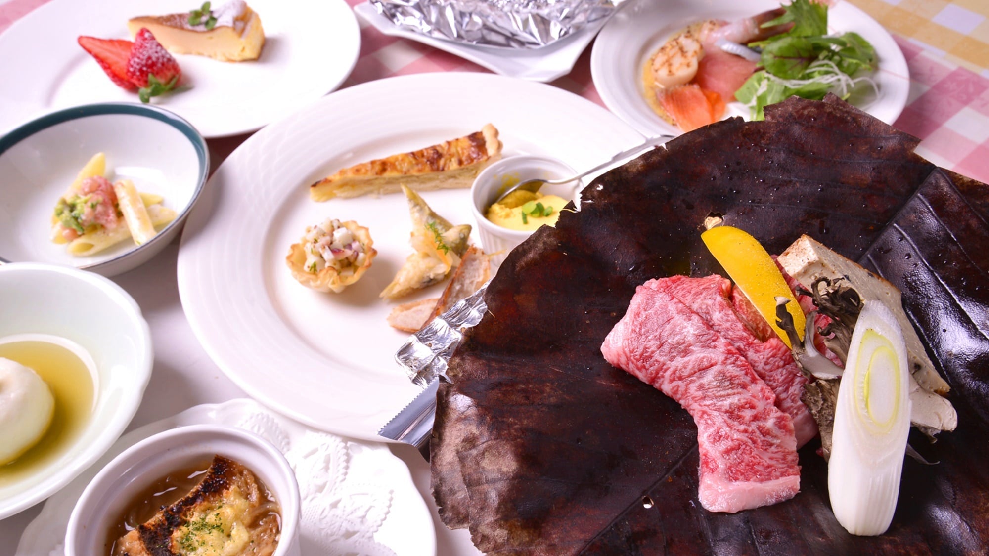 *Dinner example (Hoba Miso Steak)