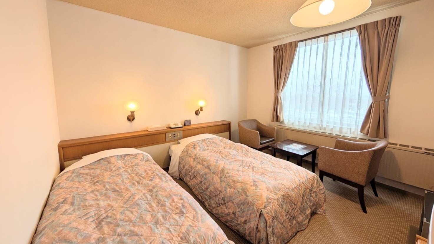 [Sayap Selatan] Kamar twin bergaya Barat