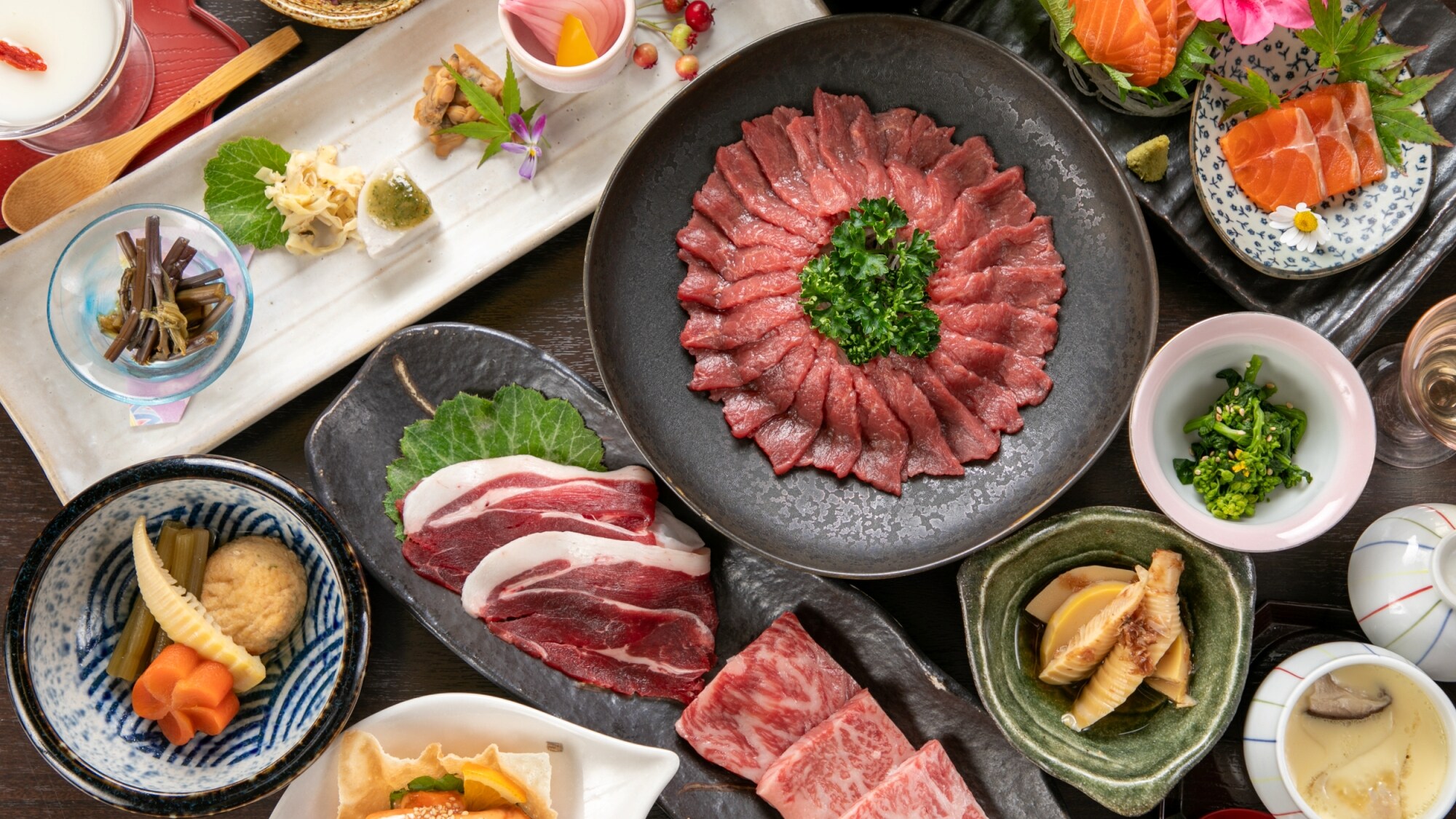 【토치기 와규・국산 버섯 고기・마시시】토치기의 행운을 사치스럽게 드세요.