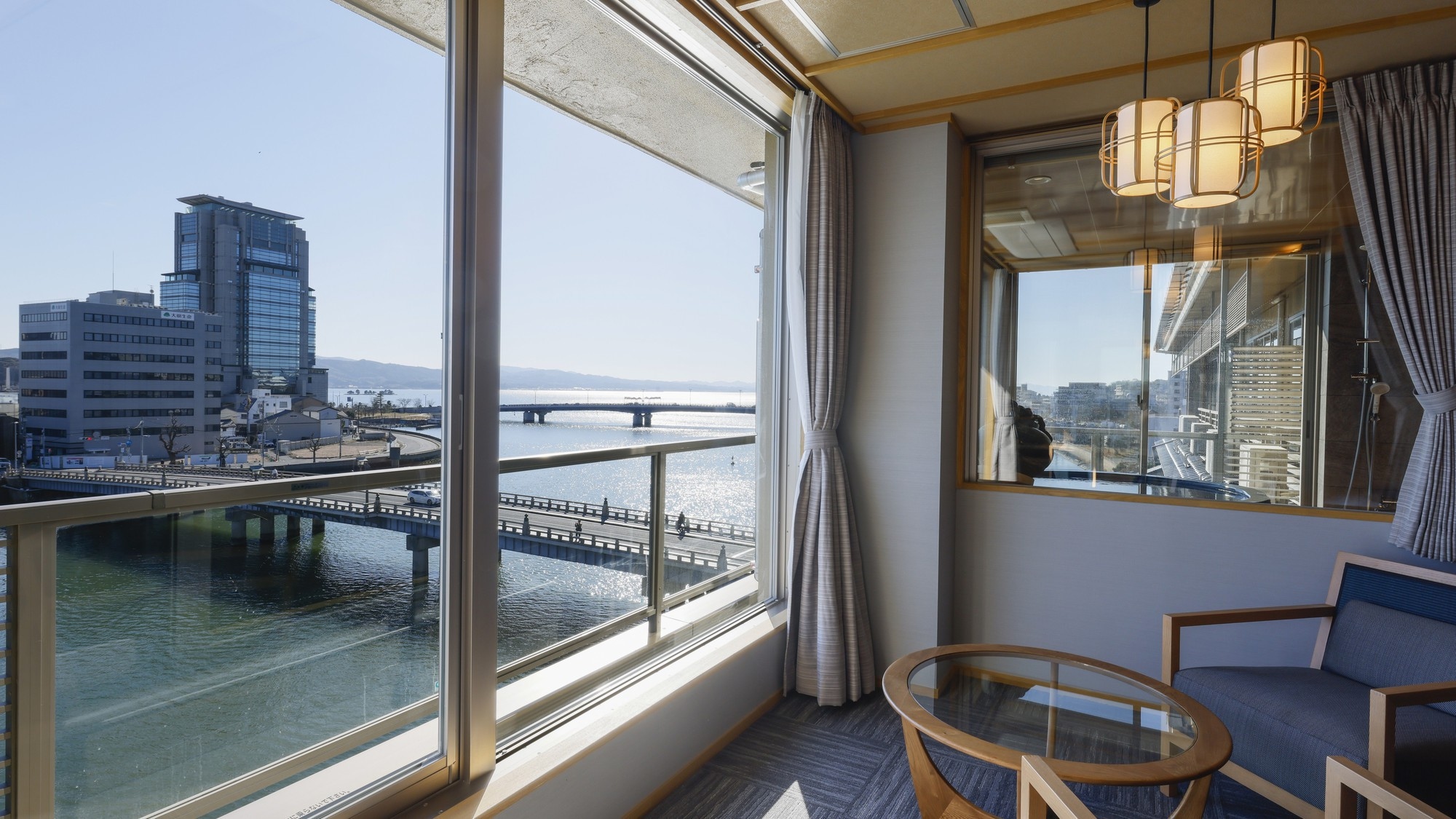 5th floor twin room with fine view bath / example