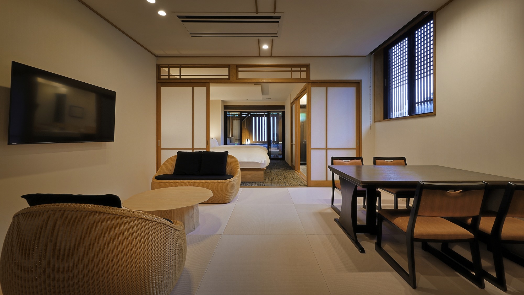 【樱花】日式西式客房，带露天浴池（鹤屋主楼）