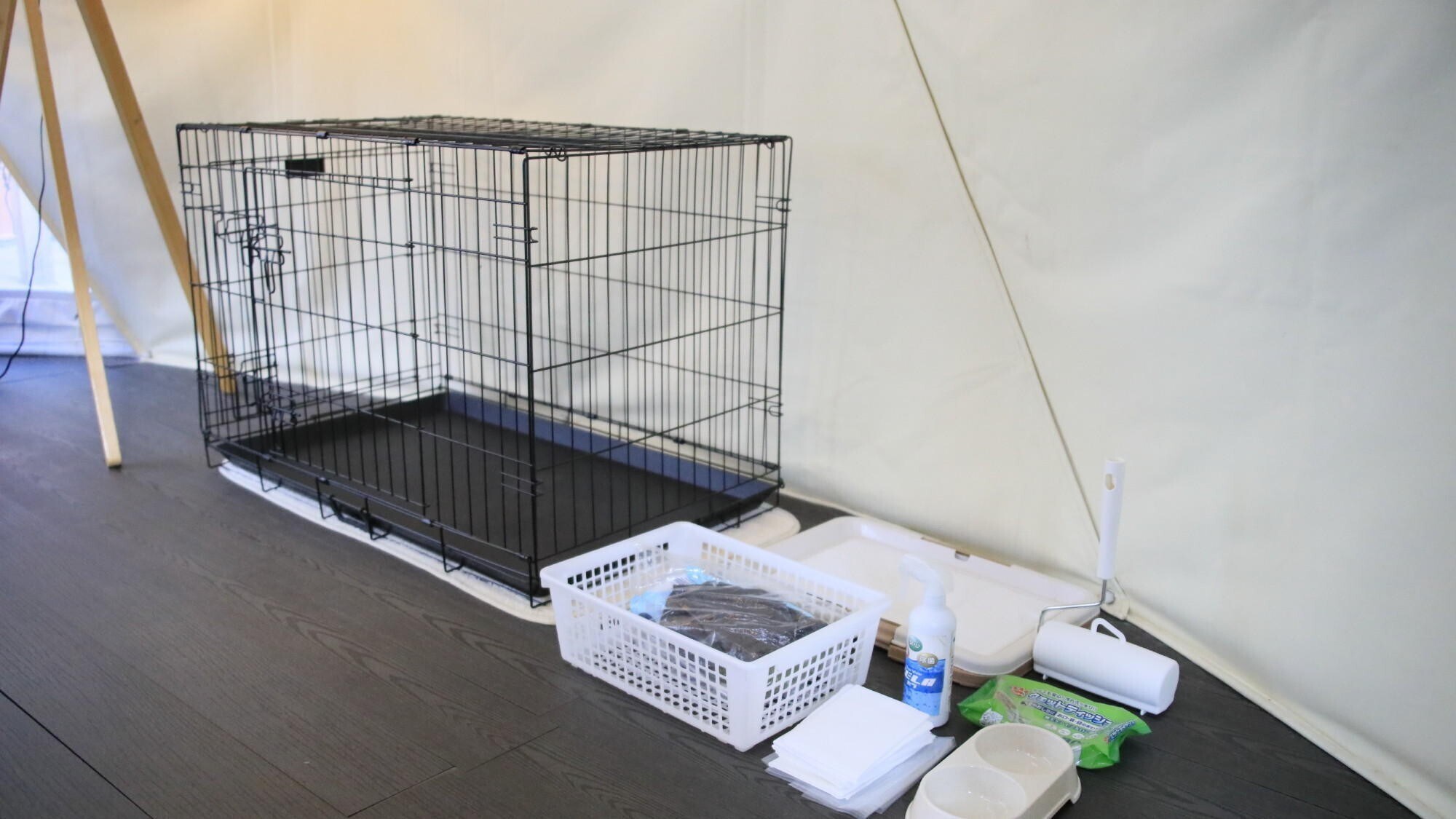 [Dog Dome] Ini adalah tipe kamar yang mengizinkan hewan peliharaan.