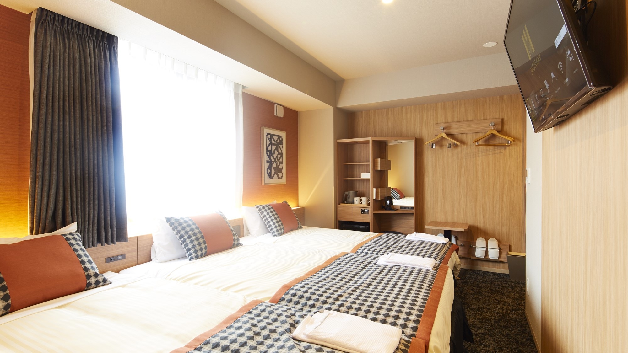 Standard twin (with extra bed)