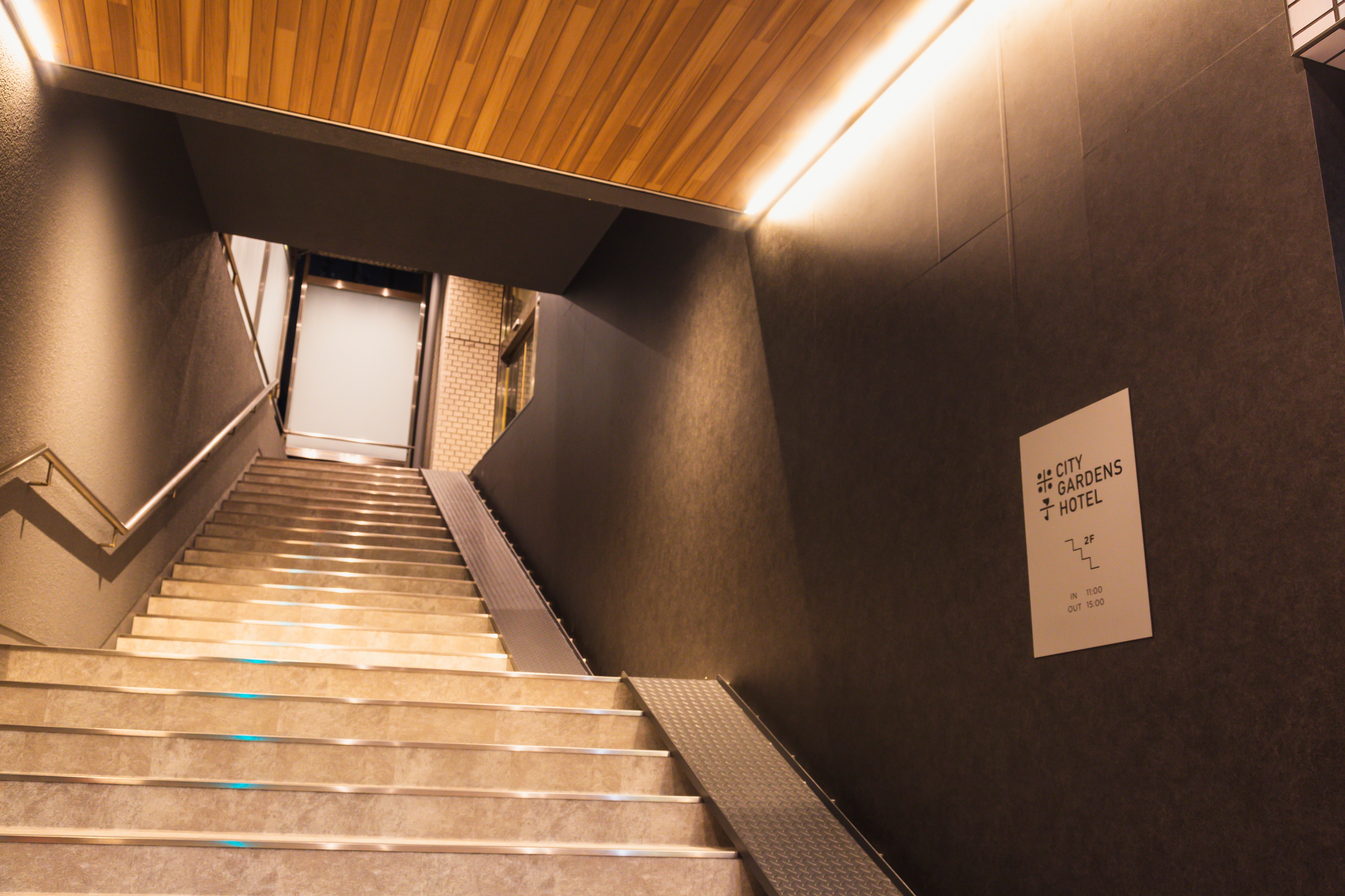 Entrance stairs