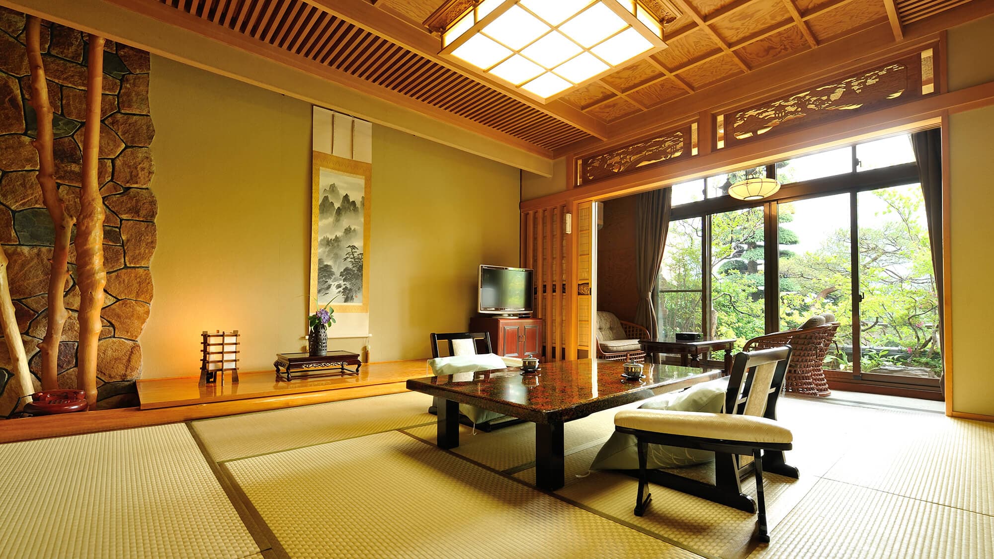 [Shinano] Japanese-Western style room with twin bedroom