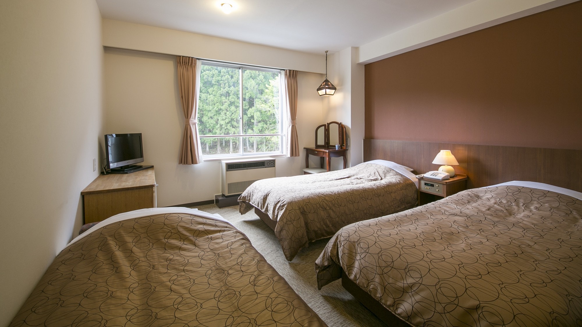 [Western-style twin room] Prepared on a sofa bed when using 3 people (sofa specification when using 1 to 2 people)