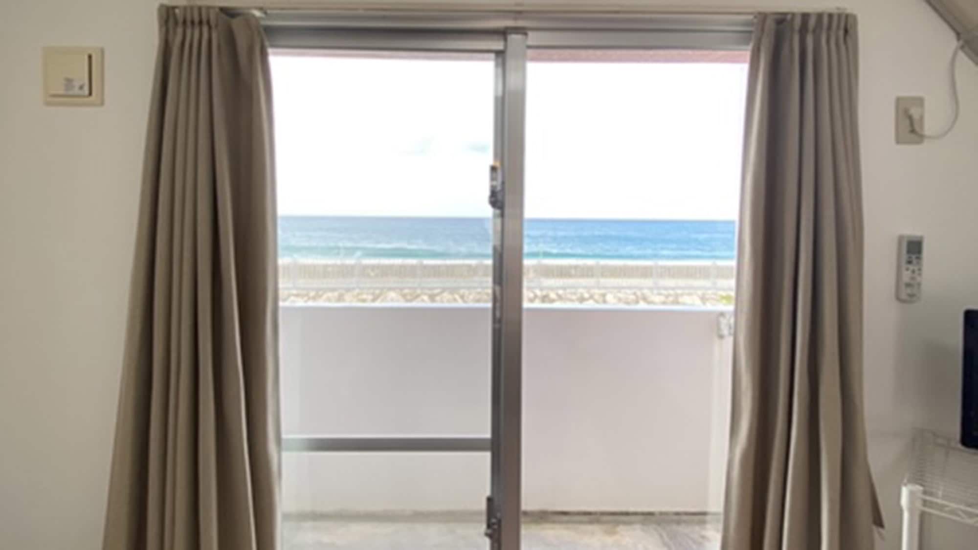 ・Pemandangan dari kamar