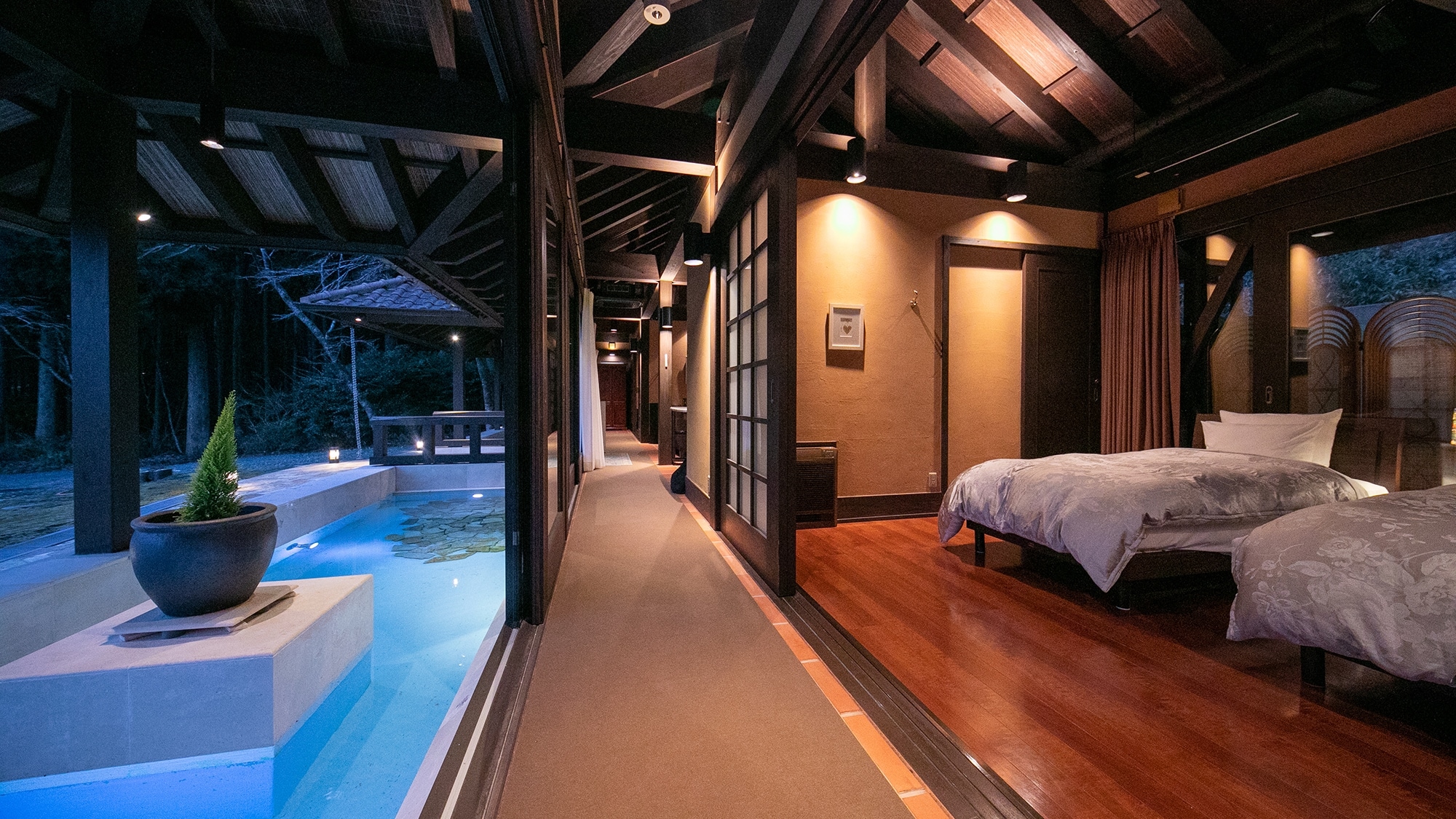 [Annex - The House] Bedroom - Equipped with two Simmons beds.