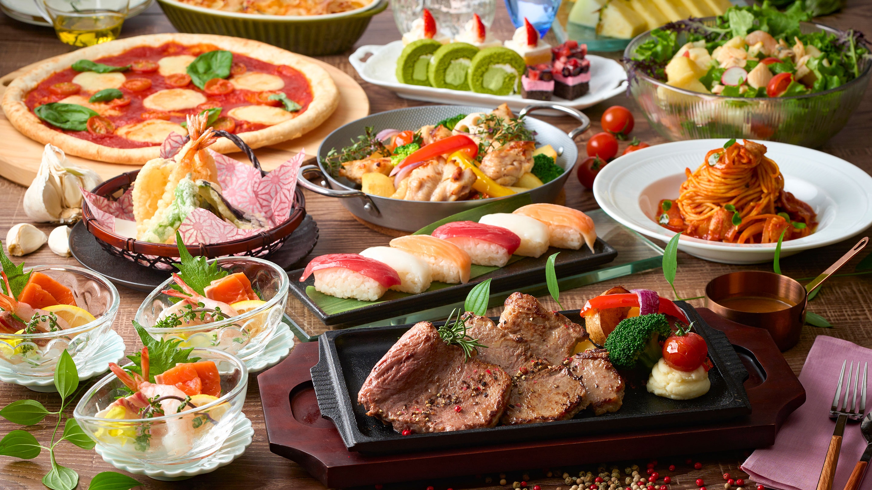 自助晚餐（圖）