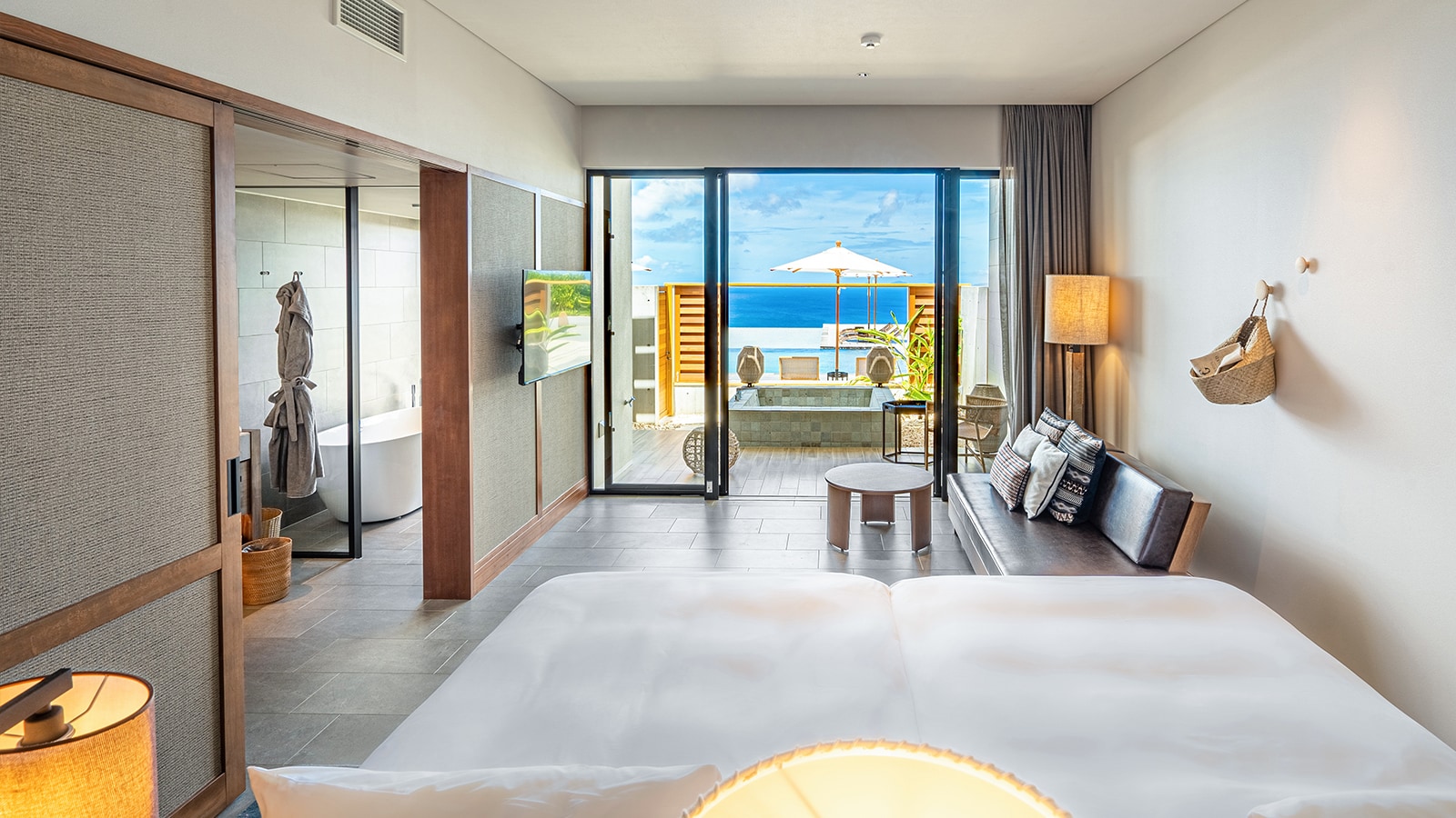 尊貴海景雙床房