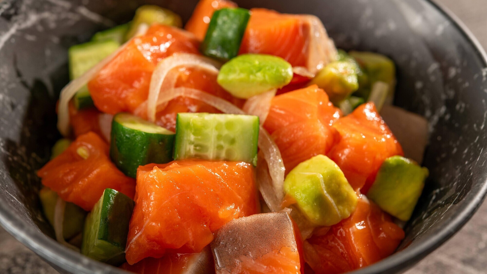 Dinner buffet image: Lomi Lomi Salmon