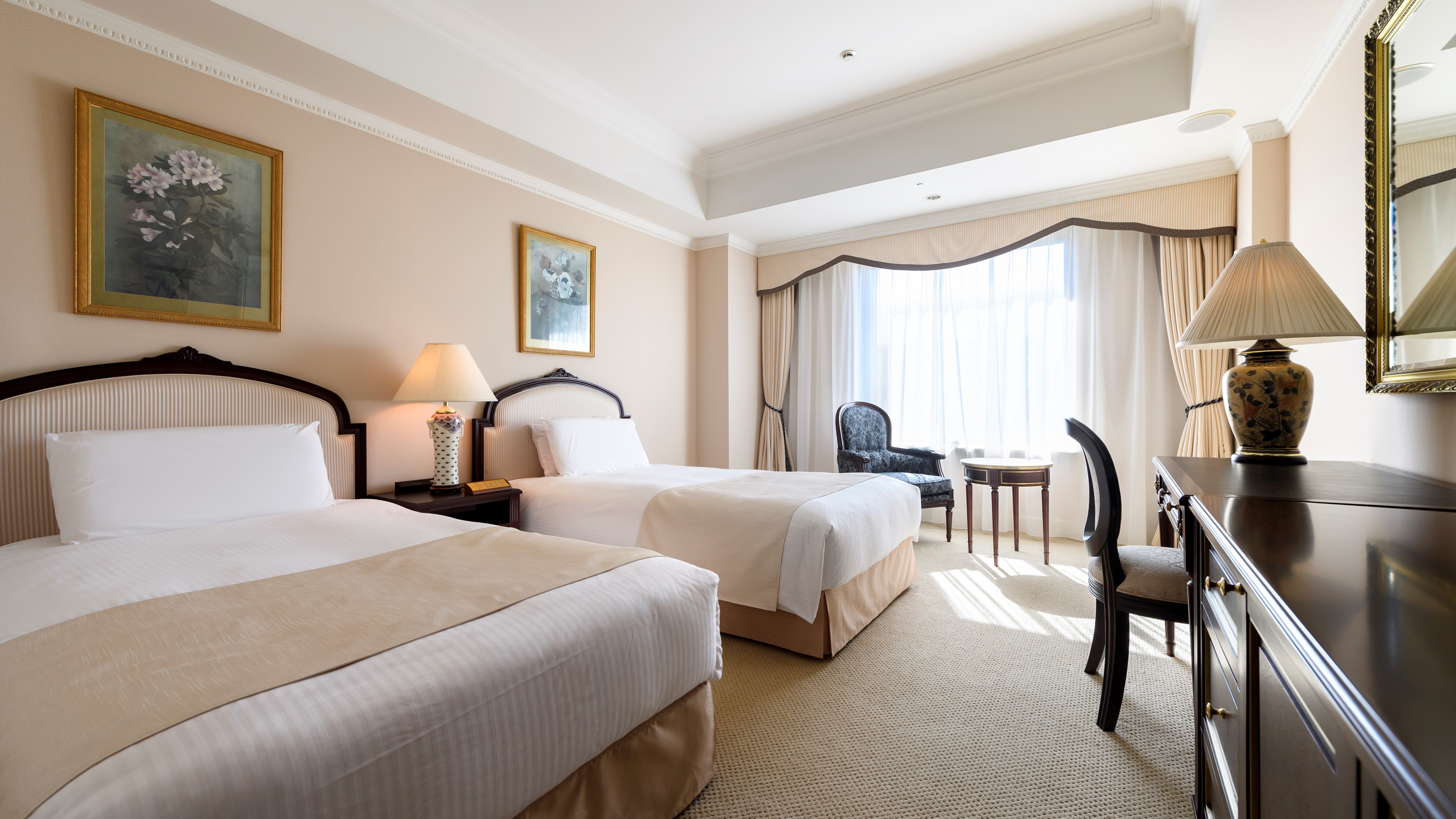 Non-smoking moderate twin room [29 square meters]