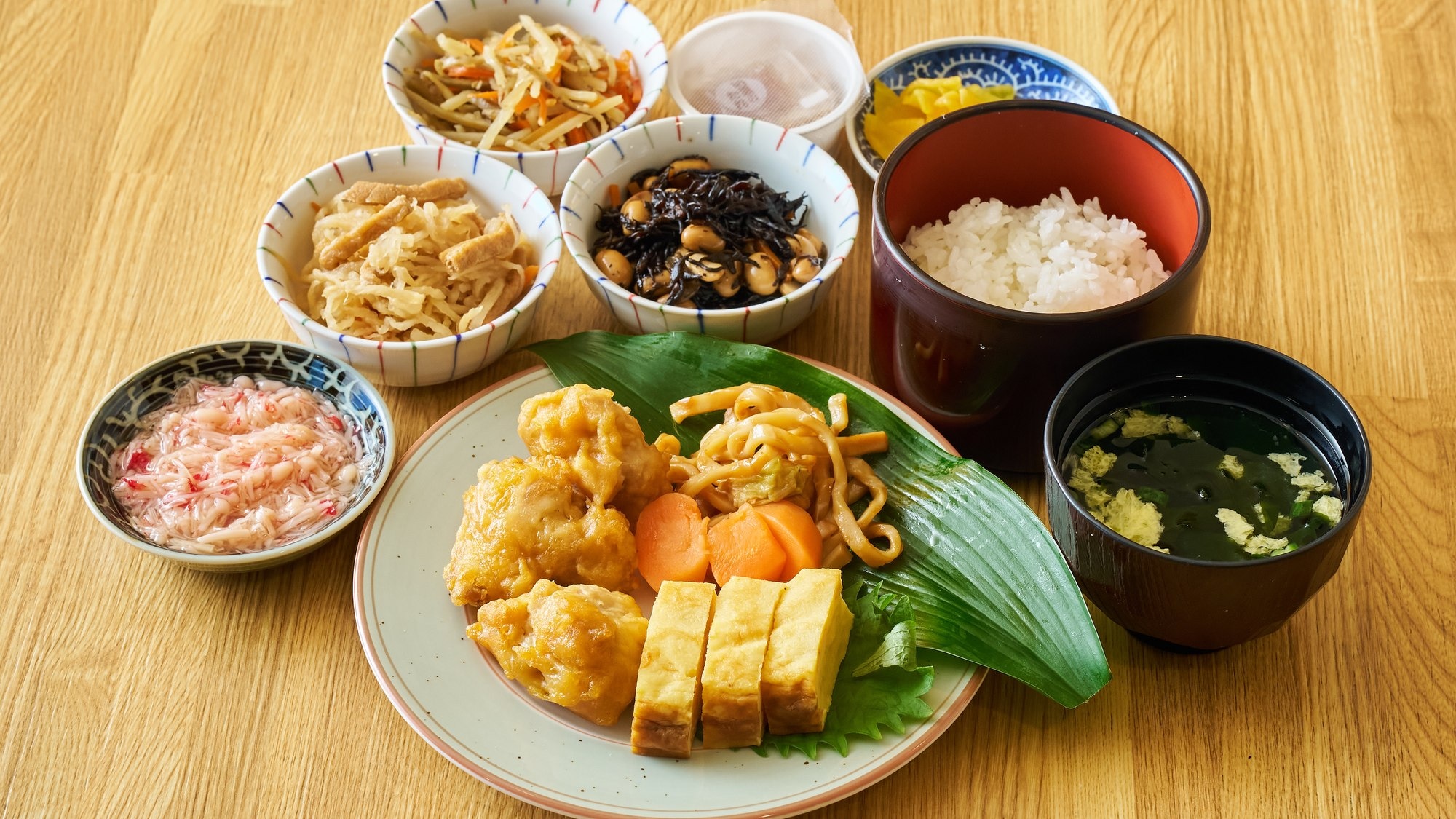 ・【조식 일례】아침부터 제대로 먹고 싶은 사람에게도 기쁜 충실한 메뉴입니다(일일)