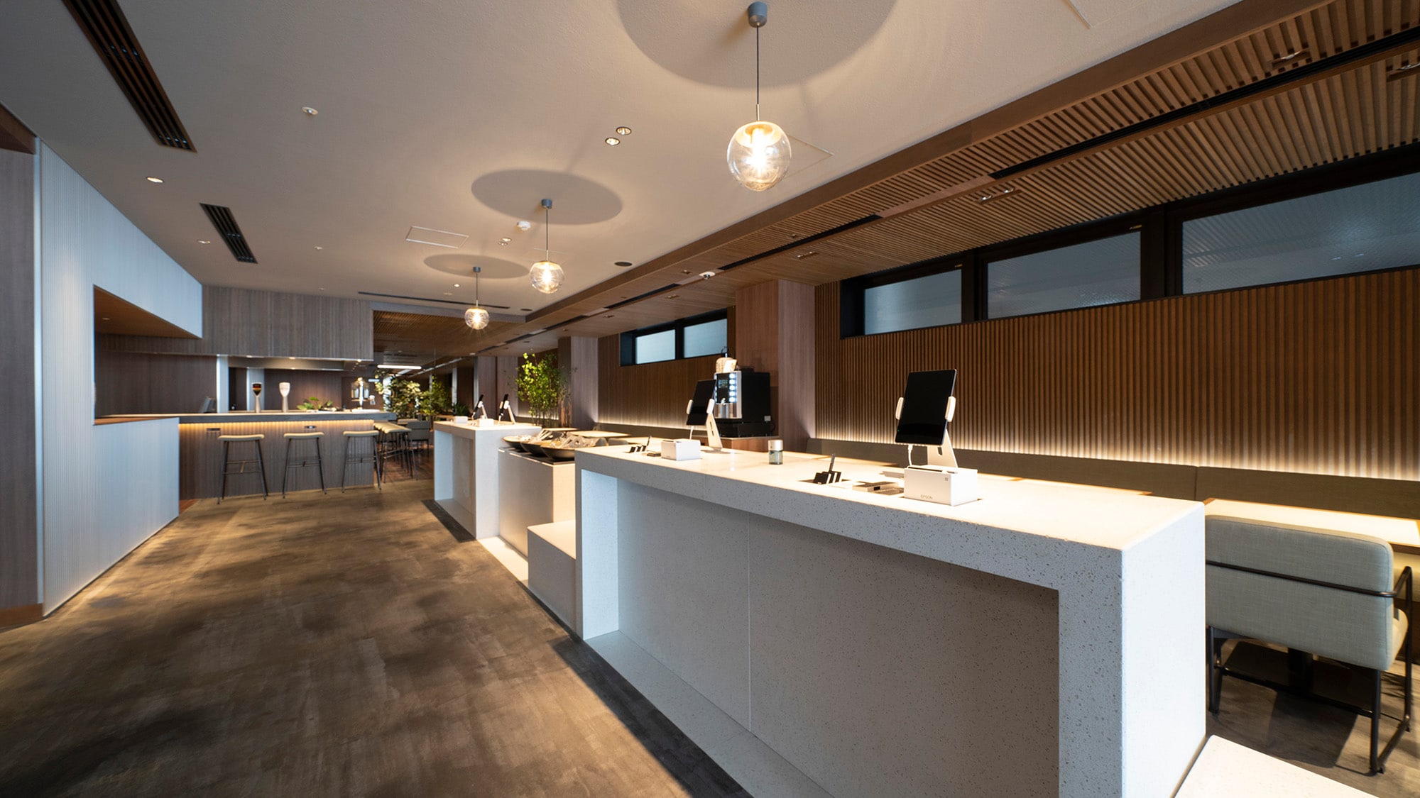 ◇Smart check-in counter: 1F