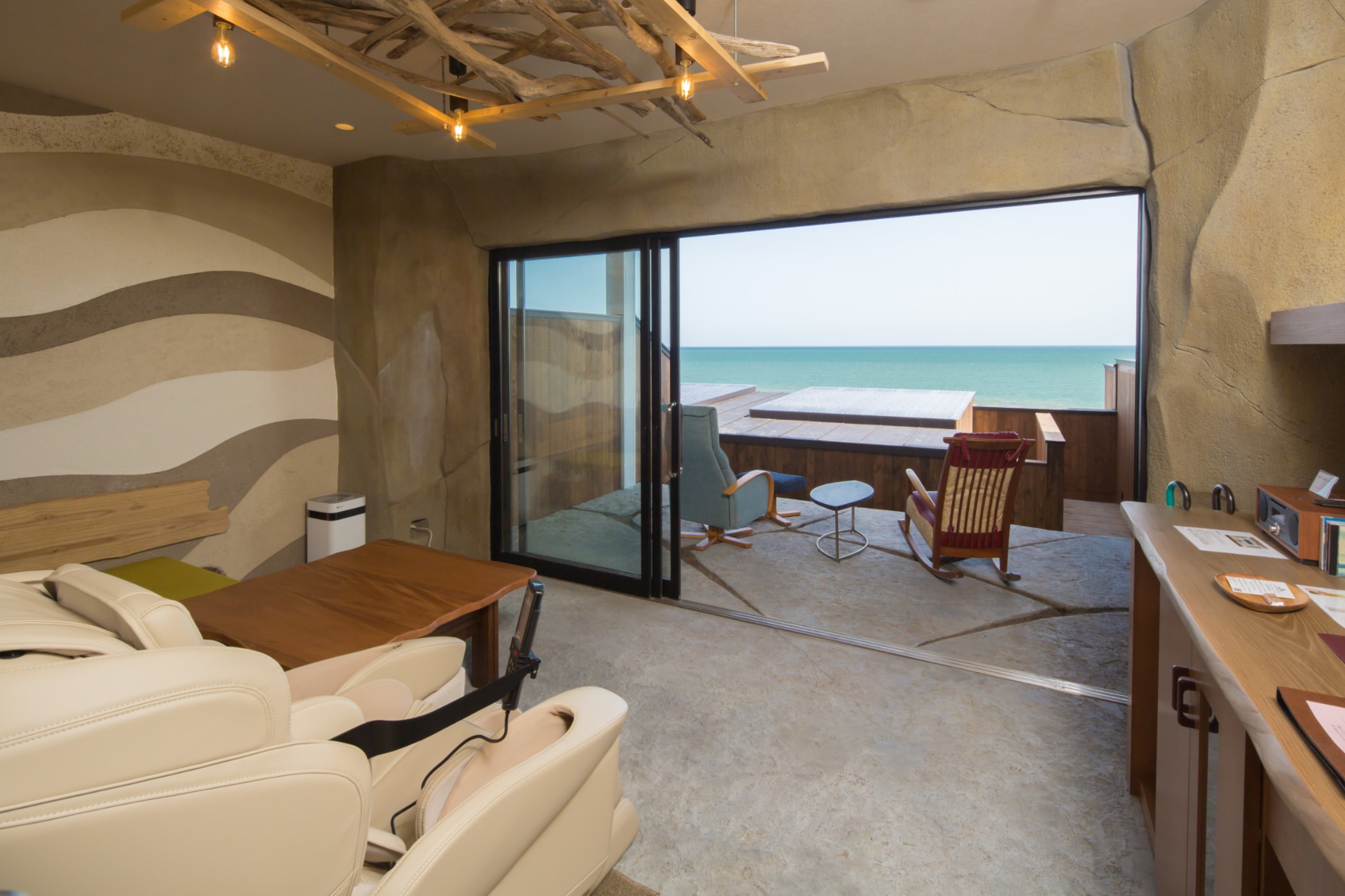 View from the inner terrace of room 202