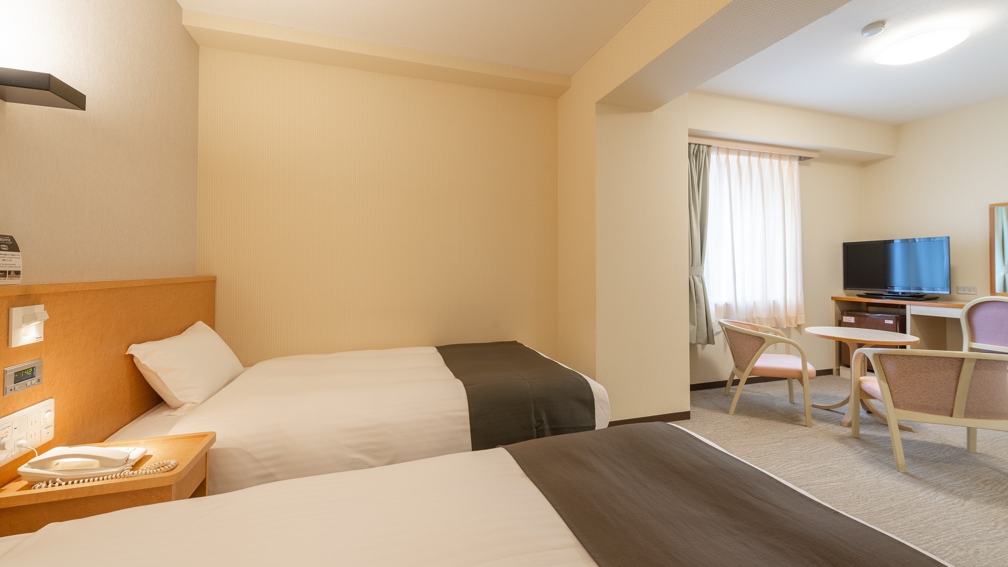 [Non-smoking] Triple room (3 Simmons beds) 27 square meters/Bedroom side