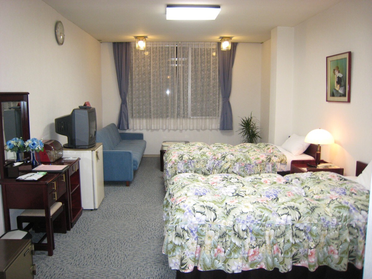 [Western-style room with ocean view] Maximum capacity: 4 people