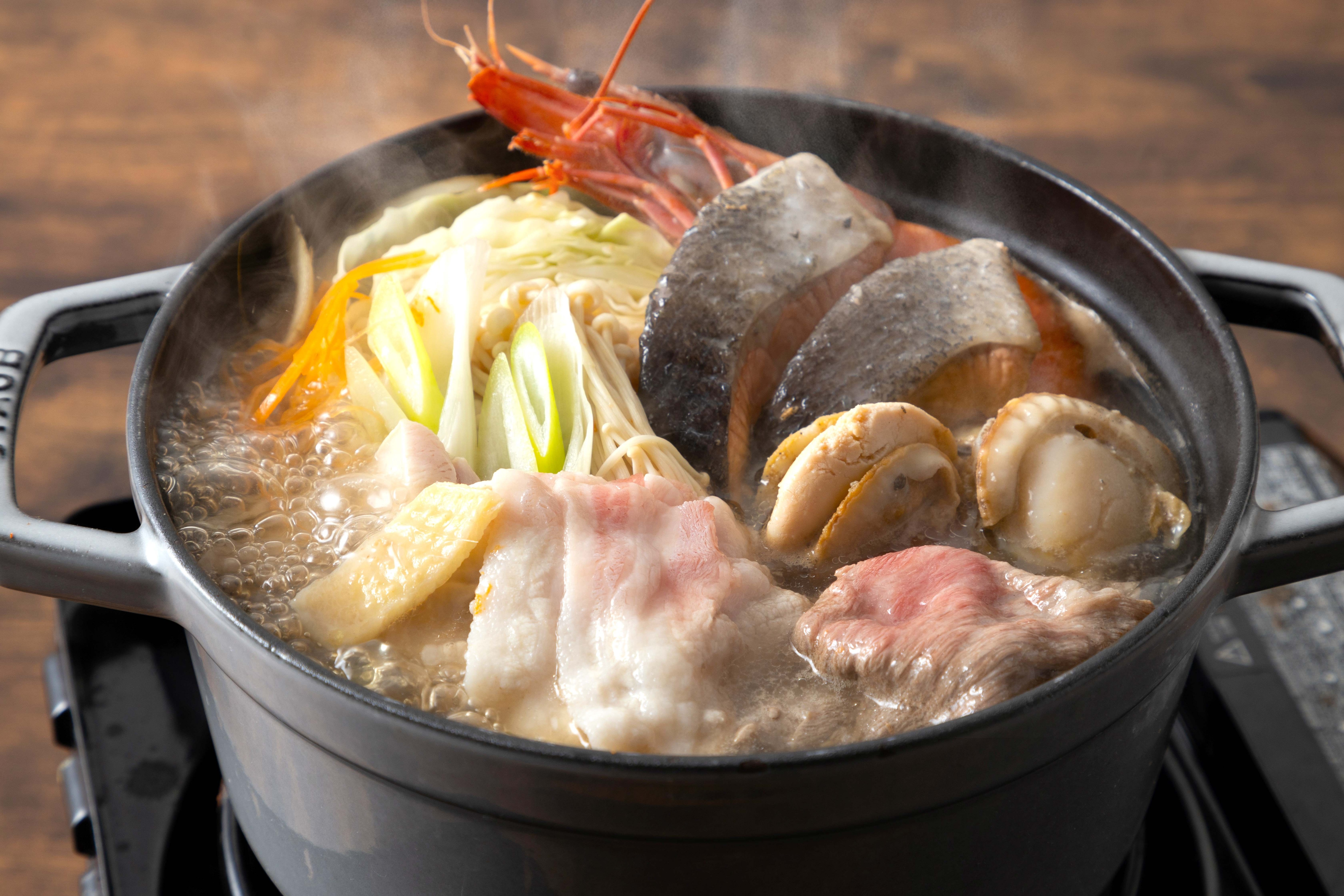 Soy sauce chanko nabe