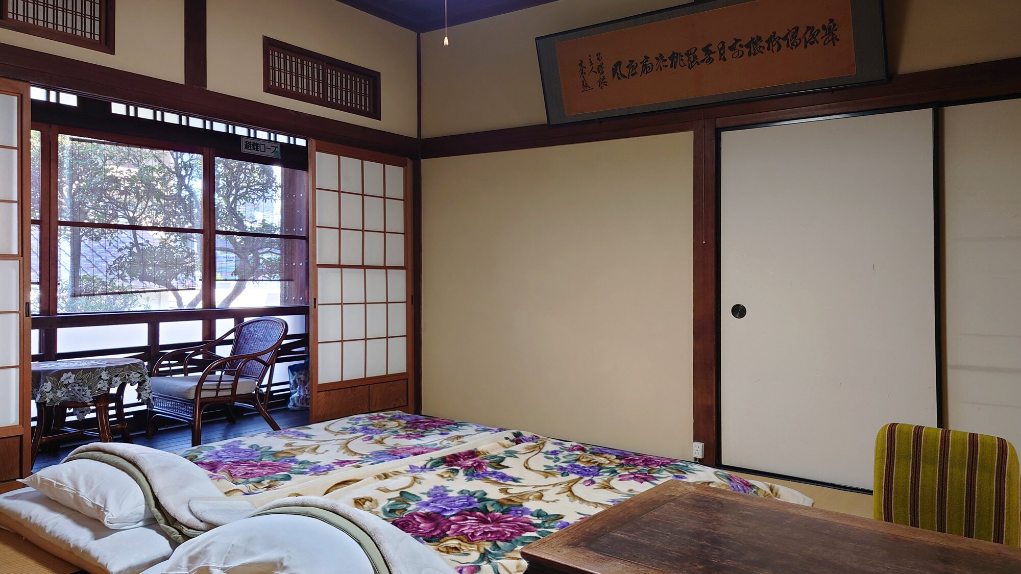 [General Nogi's Room (14 tatami mats, non-smoking, 2nd floor, with key)] Take a rest in a historic space