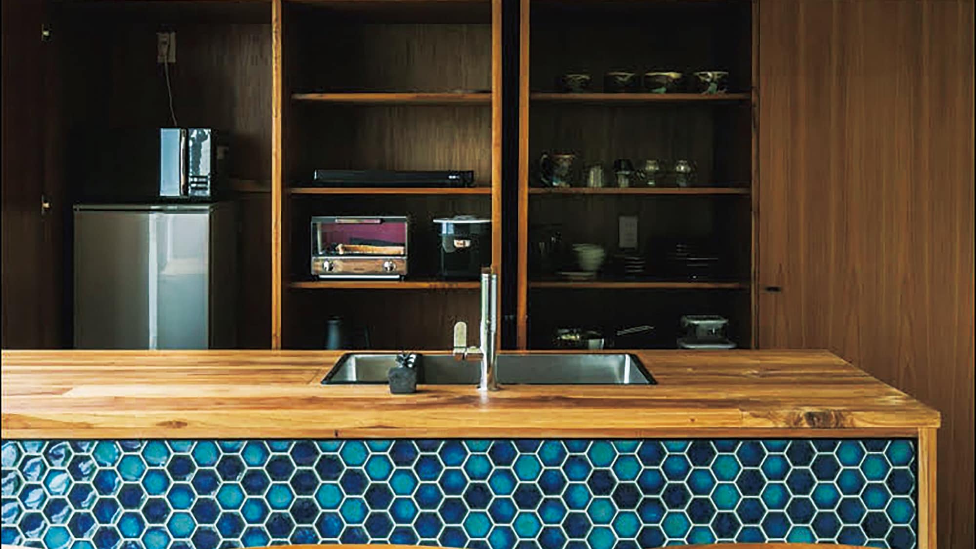 [Fasilitas kamar] Gambar: Dapur bergaya.