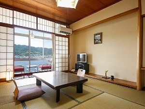 All rooms are Japanese-style rooms with ocean views