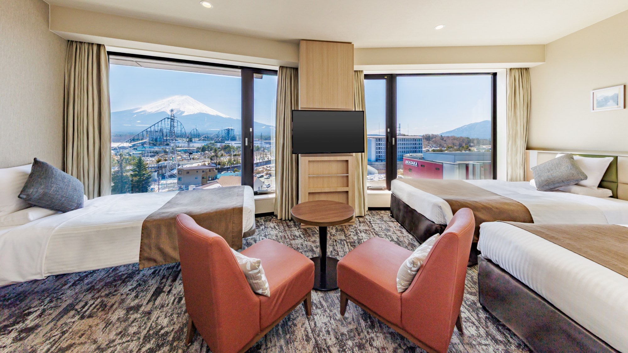 ファミリートリプル富士山ビュー上層階