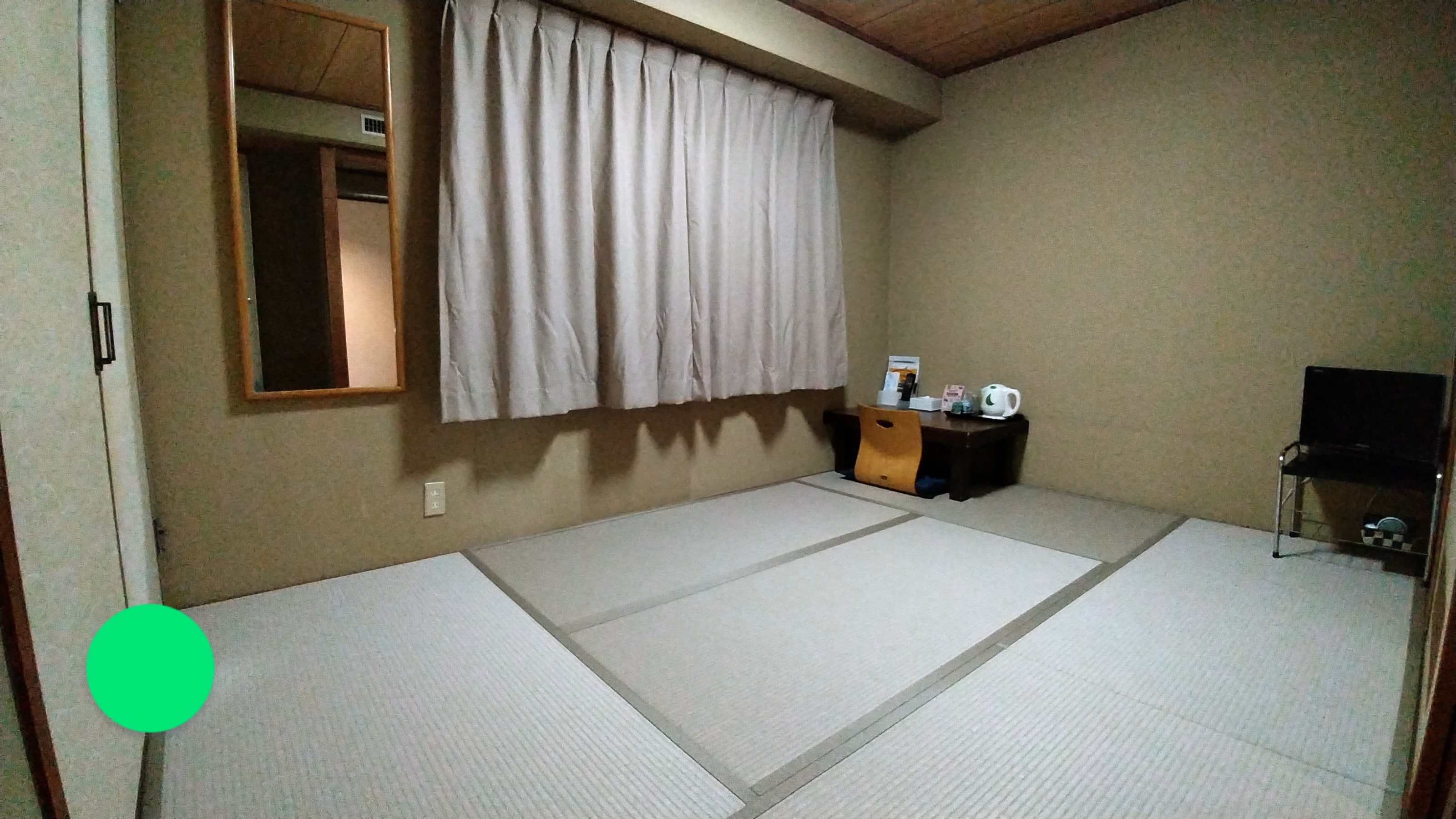ห้องพักแบบญี่ปุ่น พร้อมฟูกนอน (6 เสื่อทาทามิ พักได้สูงสุด 2 ท่าน)