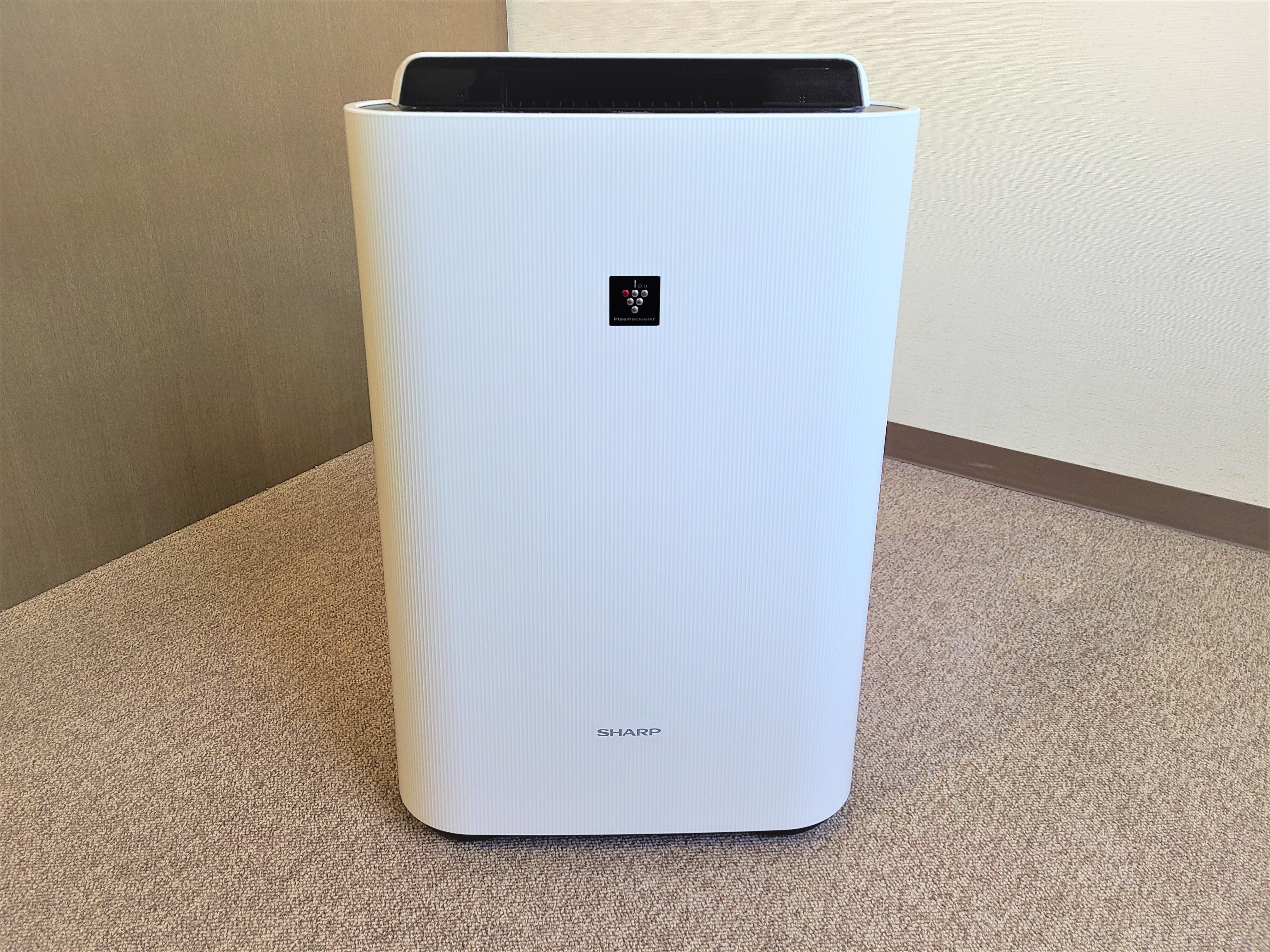 Air purifier with humidifier function