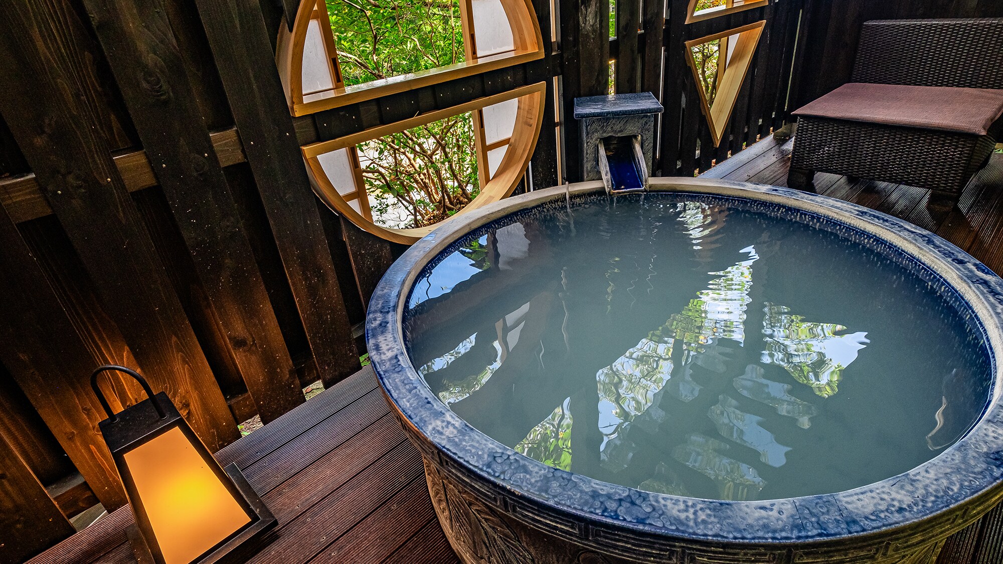 <35m2 type> [With open-air bath (2 rooms only)] Japanese-Western room with a view of the somma