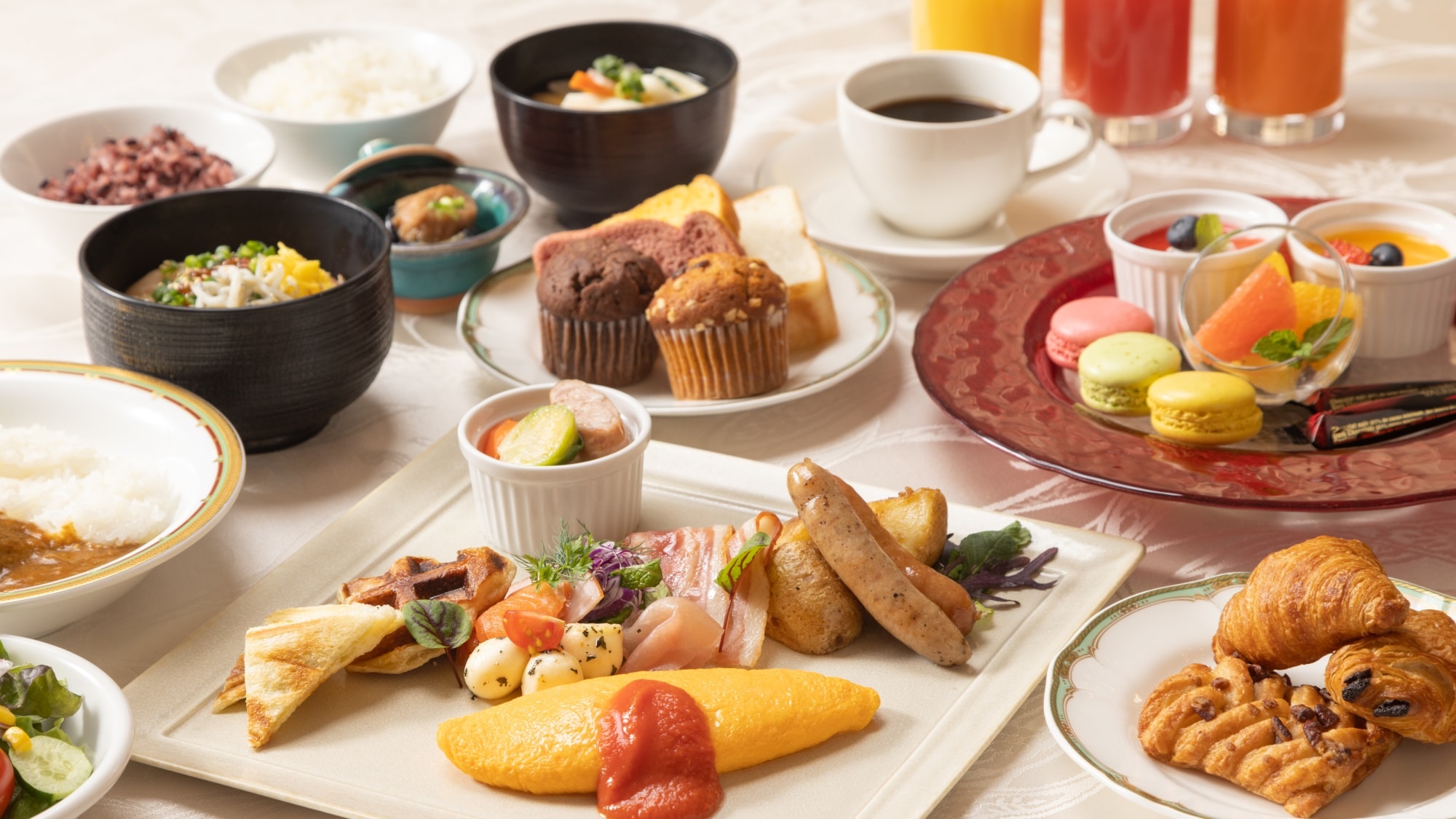 Breakfast (Japanese and Western buffet) *Image