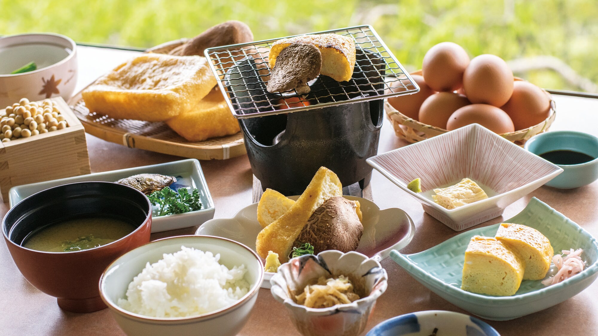 Hounkan is proud of its carefully selected breakfast, made with local ingredients.