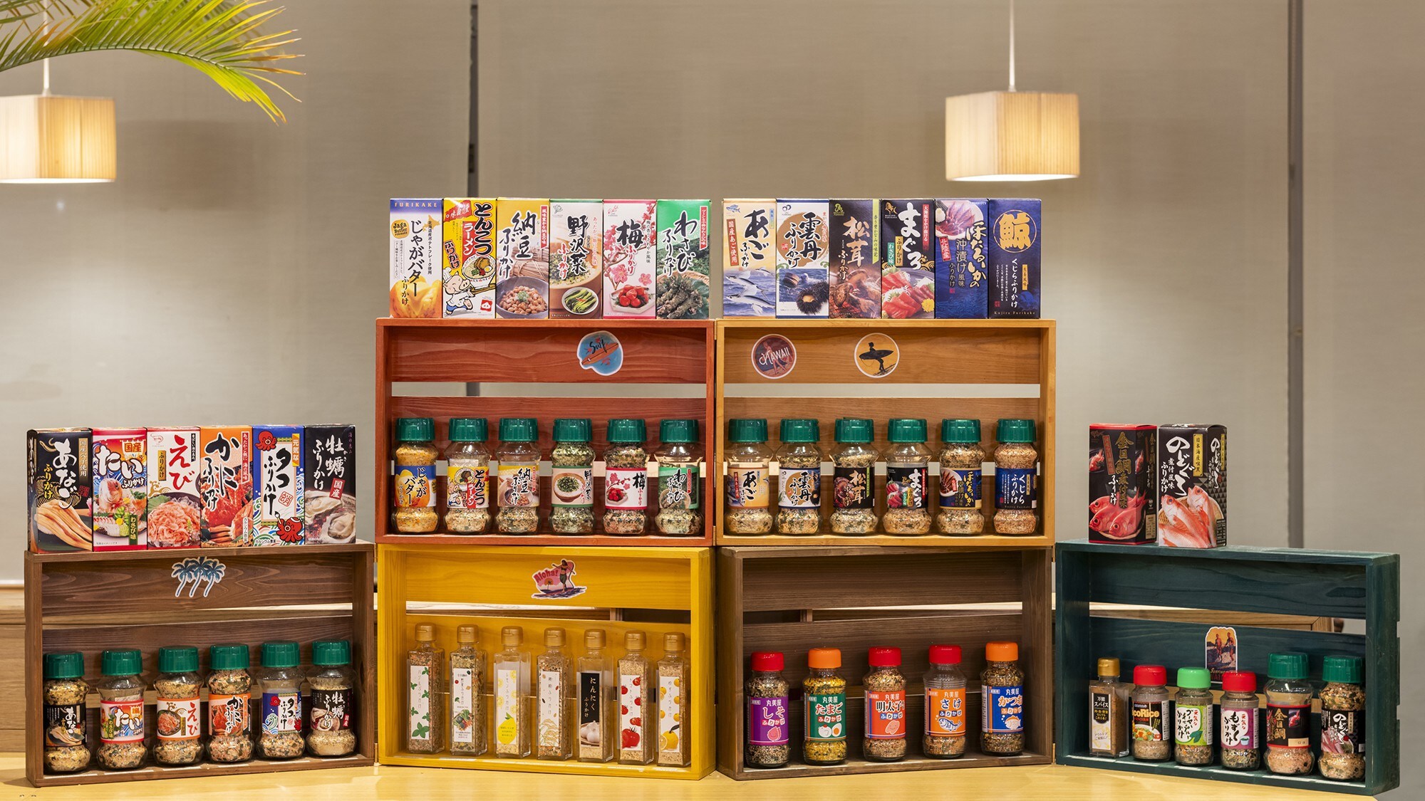 36种不同口味的拌饭料棒