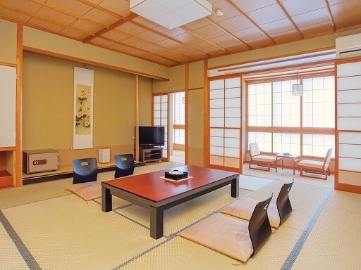 Japanese-style room with 12 tatami bath and toilet