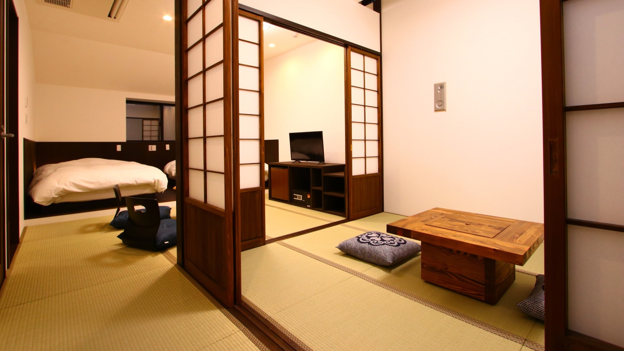 Koukato-Ichi-■復古的室內裝潢充滿日式風情，十分舒適。