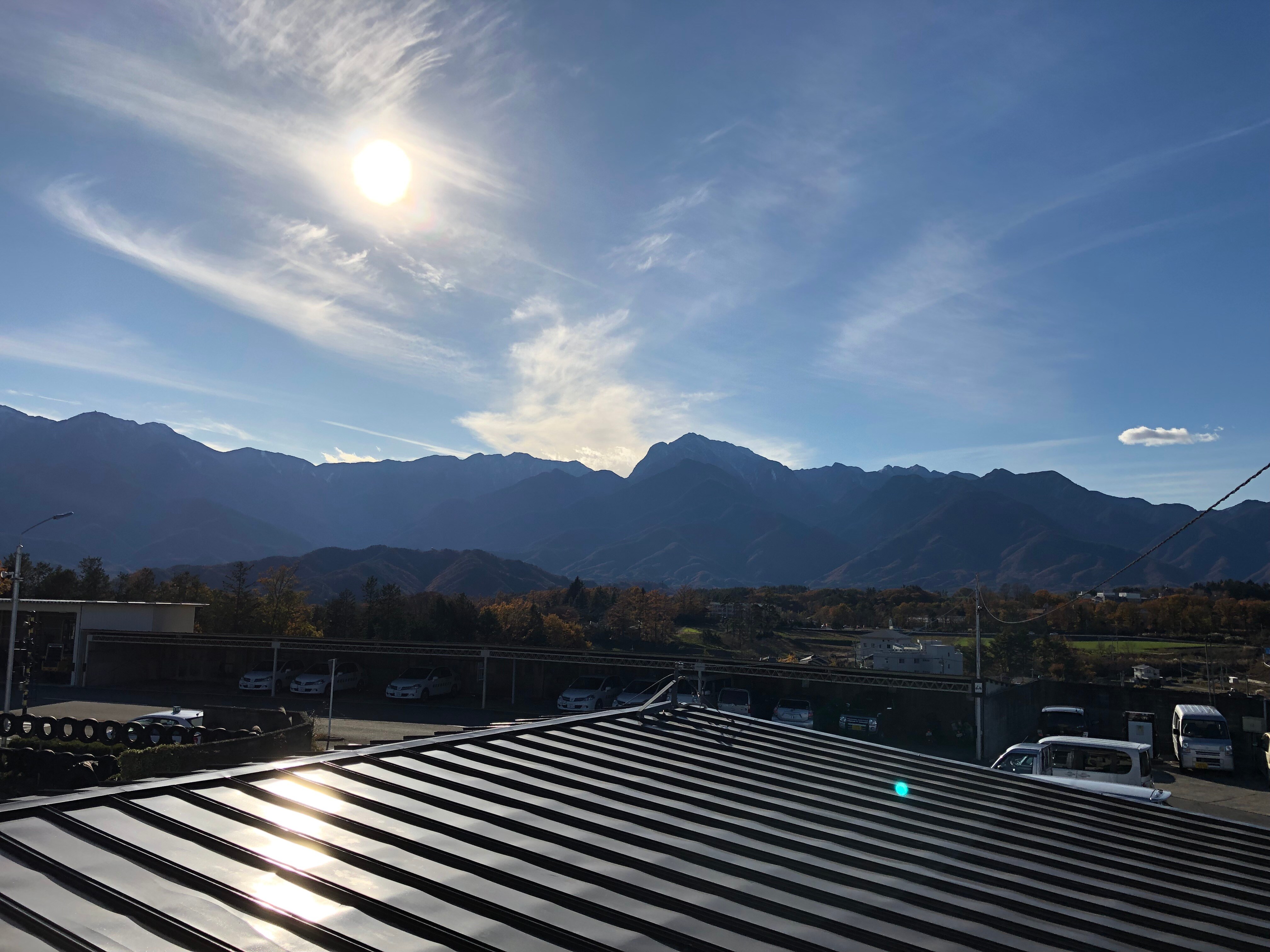 Rice terraces at dusk