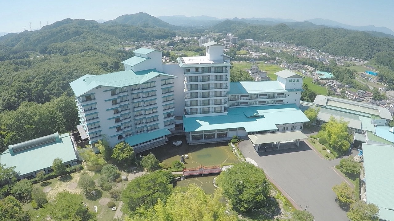 Panoramic view from above