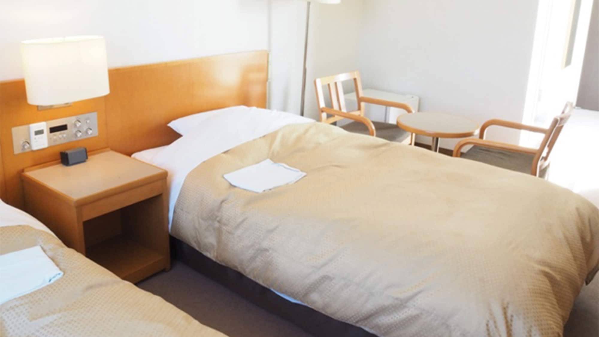 ・Spacious standard twin room