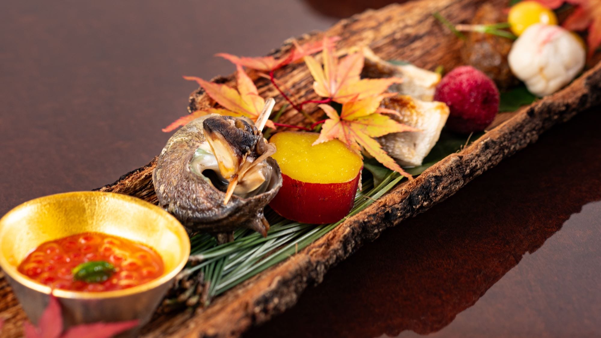 An example of an autumn menu