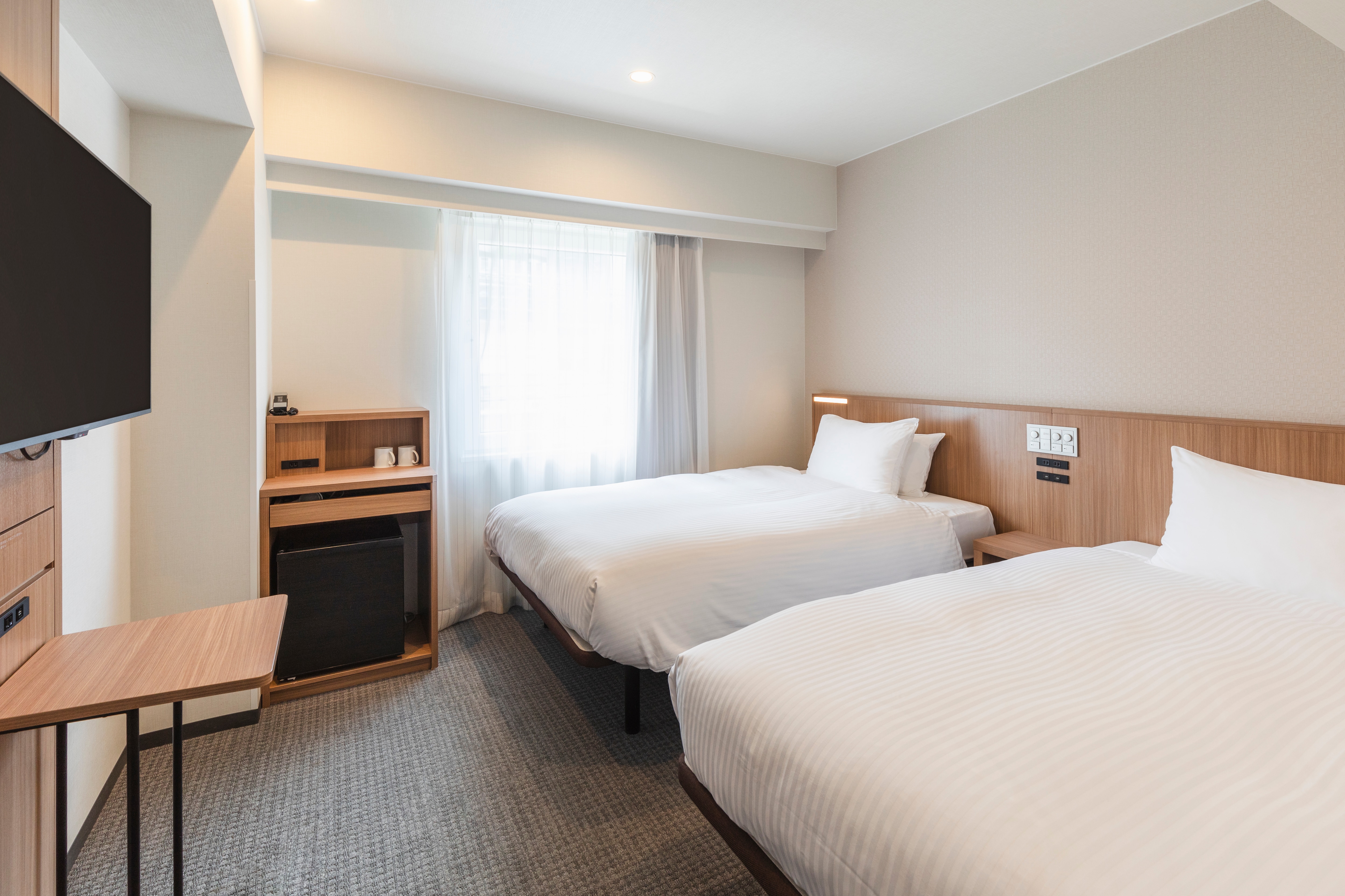 [Twin] All rooms are non-smoking/16.5㎡/Simmons bed 120cm width